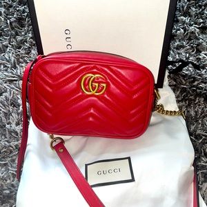Small Gucci Marmont Camera Bag